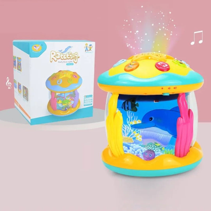 Aquário Musical Projetor de Luz para Bebês