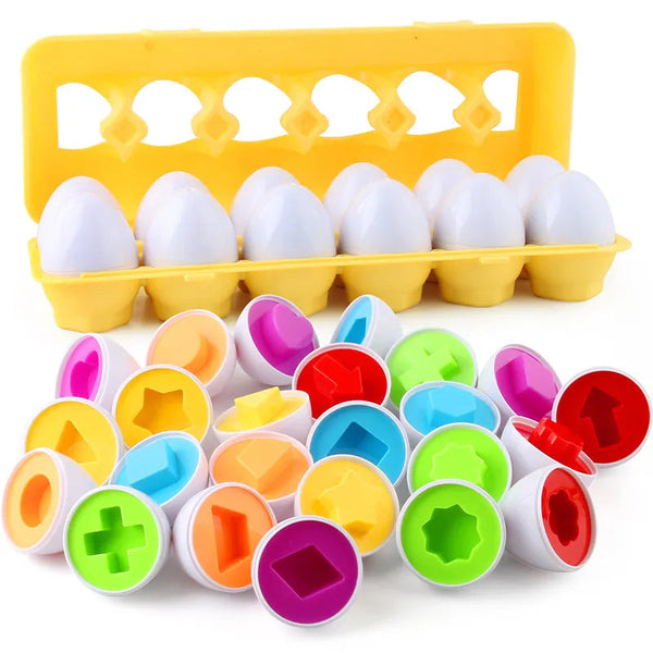 EggsKids - Ovos de Encaixar Montessori