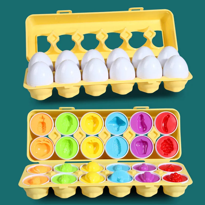 EggsKids - Ovos de Encaixar Montessori