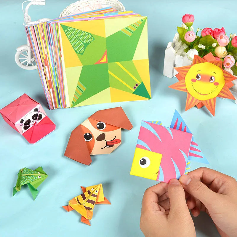 PlayOri - Livro de Origami Papel Infantil