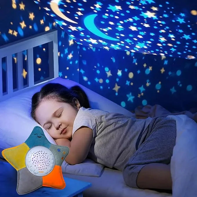 Baby Sleep - Almofada com Projetor e Ruídos Noturnos