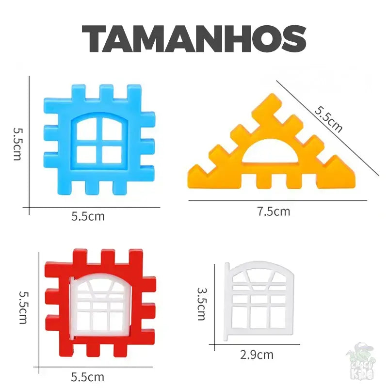 Blocos de Construção Criativos