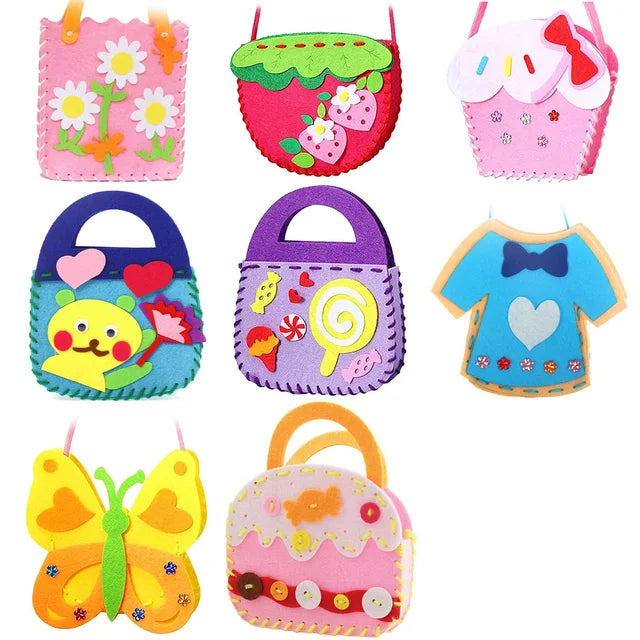 Kit de Costura de Bolsa Infantil (LEVE 8 E ECONOMIZE)