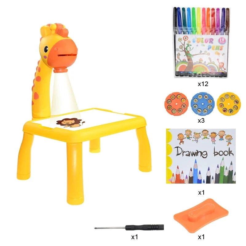 TableKids - Mesa Projetora Infantil - CrocoKids