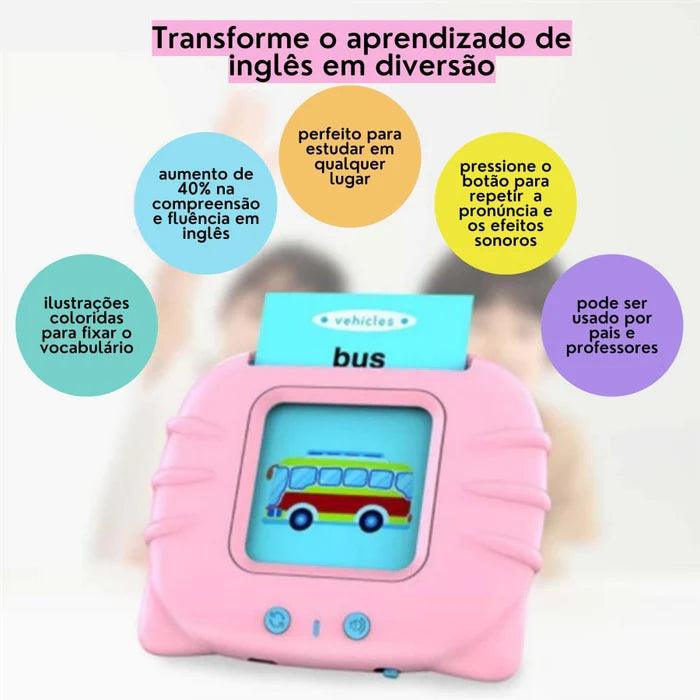 CardKids - Ensine Inglês Infantil - 224 Palavras - CrocoKids Brasil