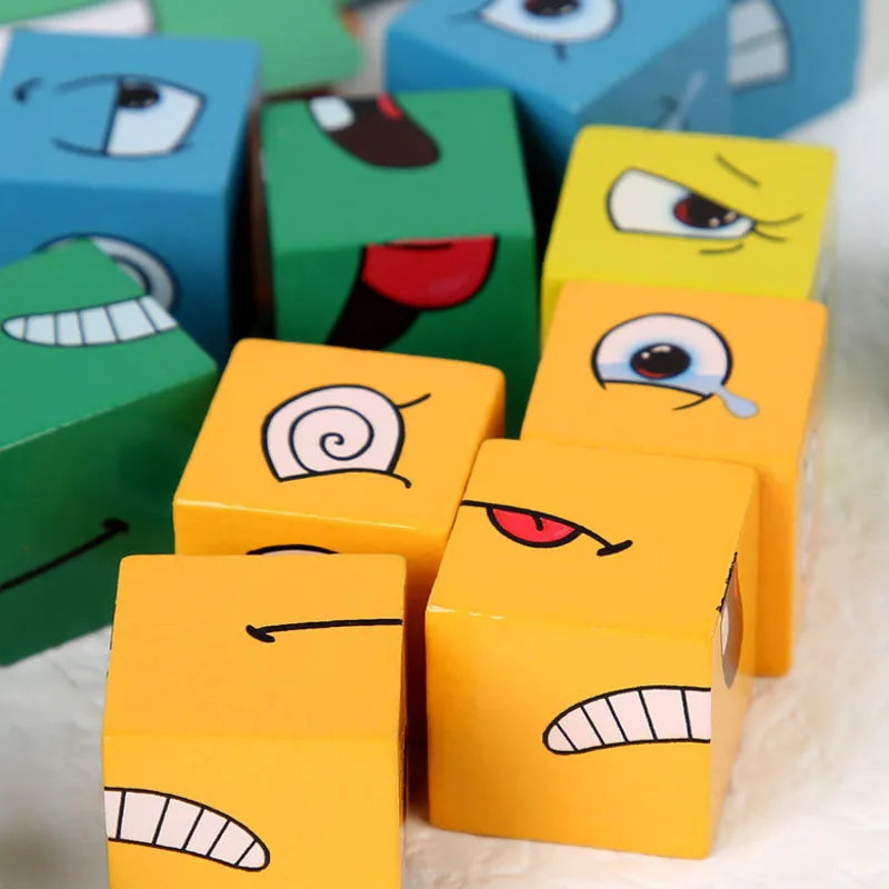 Cubo das Emoções - Jogo de Expressões e Emoções Infantil