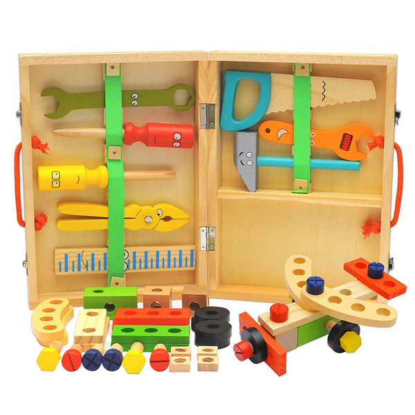 Educa Tools - Kit de Ferramentas Montessori de Madeira