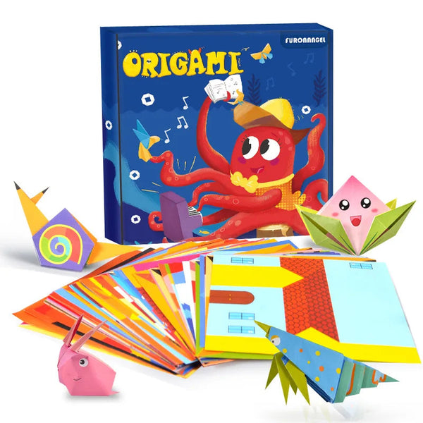 PlayOri - Livro de Origami Papel Infantil