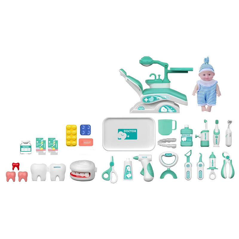 Kit Dentista Infantil CrocoKids