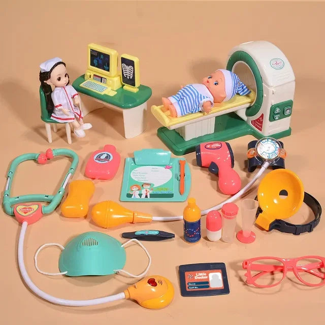 Kit Médico Infantil - Uma Experiência Realista de Médico